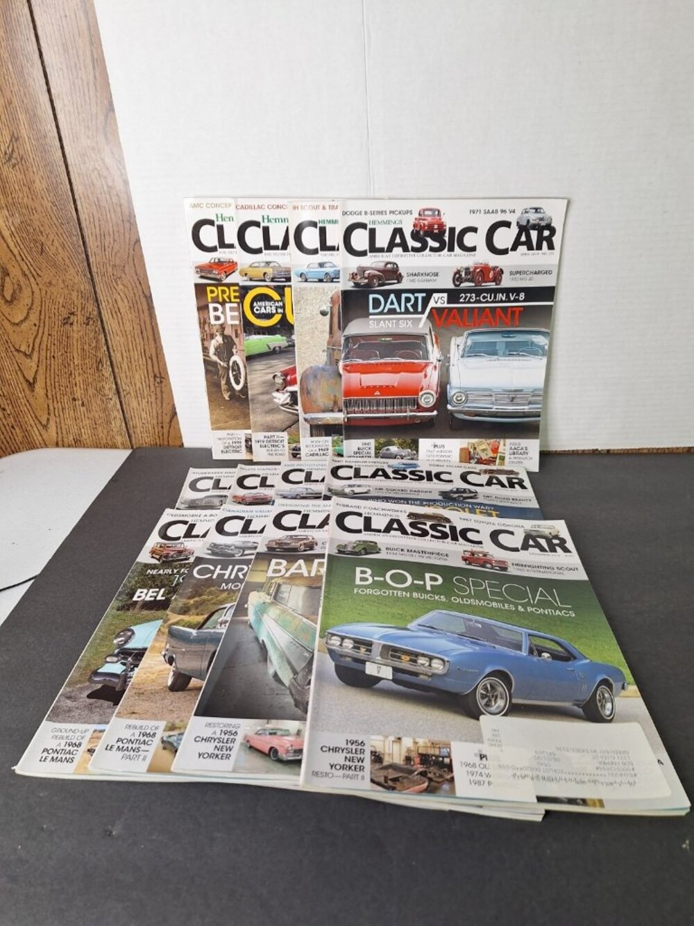 HEMMINGS CLASSIC CAR MAGAZINES - ALL TWELVE 2019 ISSUES - ALL IN GOOD SHAPE